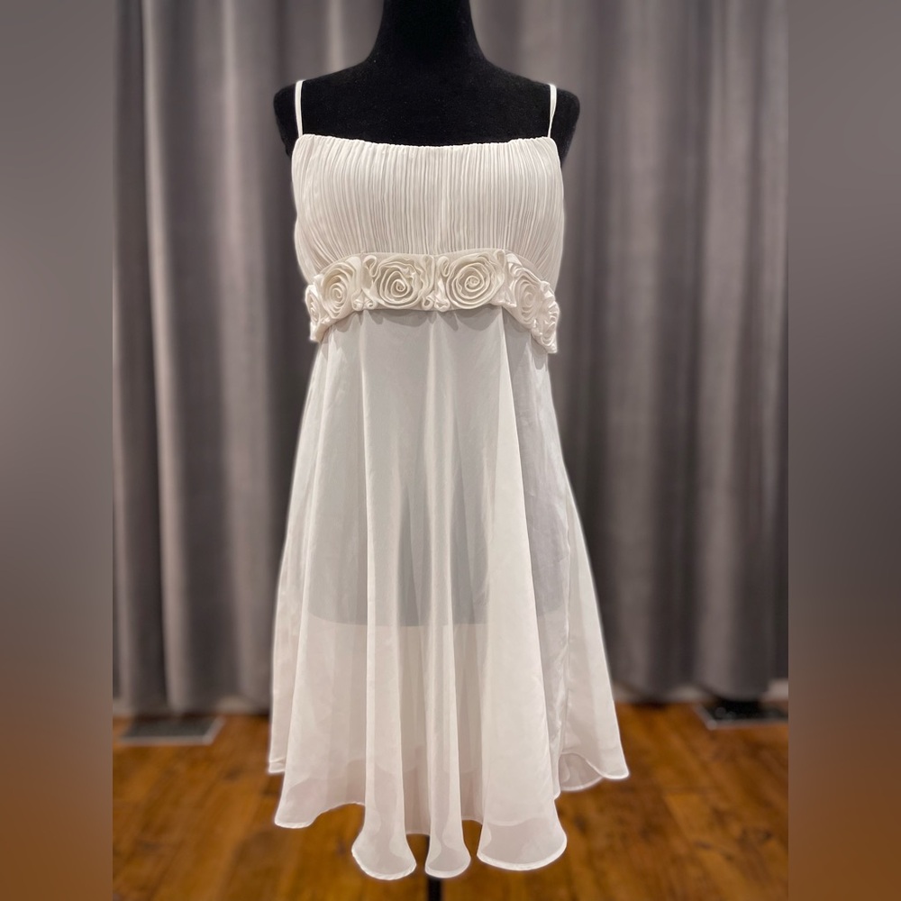 La Vie En Rose ivory babydoll nightie